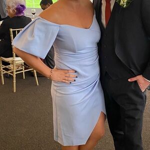 Asos off the shoulder dress